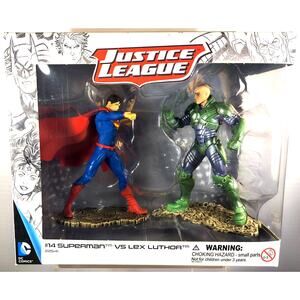 Schleich DC Justice League Hand Painted SUPERMAN VS. LEX LUTHOR #14, See Pics!